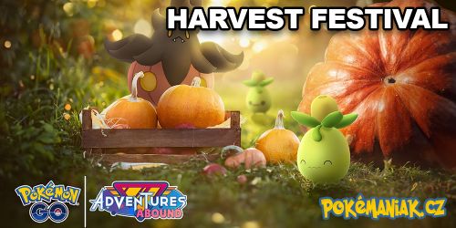 Pokémon GO - Čeká nás Harvest Festival, event oslavující sklizeň!