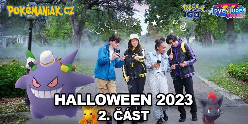 Pokémon GO - Kostýmové varianty přicházejí během 2. části Halloweenského eventu 2023