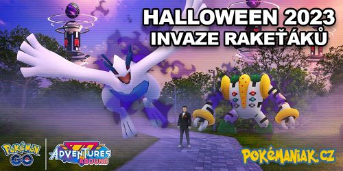 Pokémon GO - Na Halloweenský event 2023 přijdou Rakeťáci s Shadow Lugií a Regigigasem!