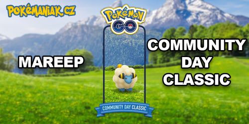 Pokémon GO - Listopadový Community Day Classic 2023 přivede zpátky Mareep!