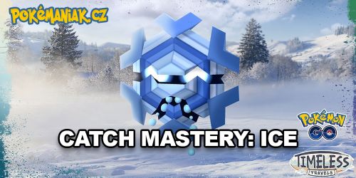 Pokémon GO - Čas ledových Pokémonů začne eventem Catch Mastery: Ice!