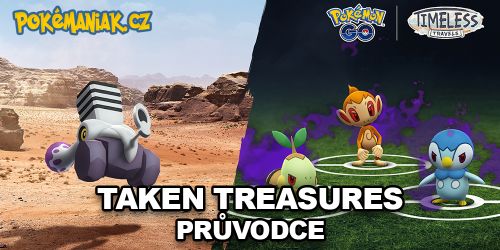 Pokémon GO - Taken Treasures - průvodce eventem