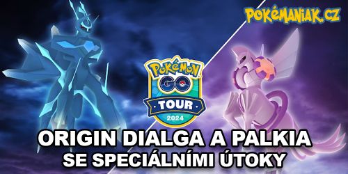 Pokémon GO - Go Tour: Sinnoh přinese Origin formy Dialga a Palkia se speciálními schopnostmi