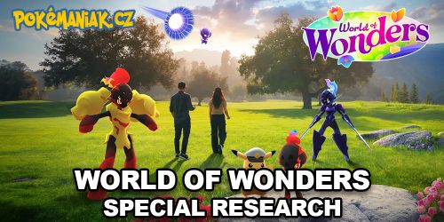 Pokémon GO - Úkoly ve World of Wonders Special Research