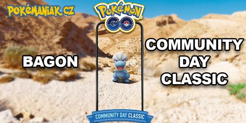 Pokémon GO - Do dubnového Community Day Classic 2024 se vrátí Bagon