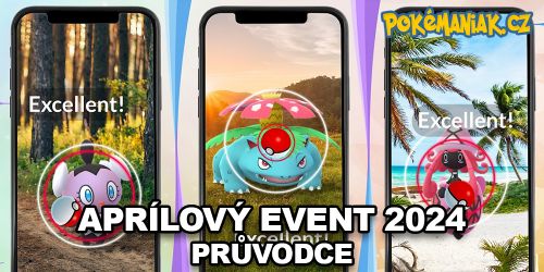 Pokémon GO - Aprílový event 2024 - průvodce eventem