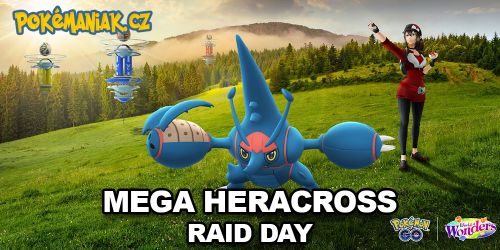 Pokémon GO - Informace o Mega Heracross Raid Day