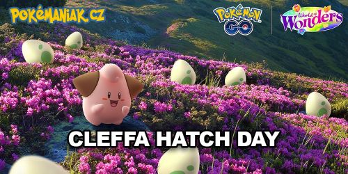 Pokémon GO - Příští Hatch Day se zaměří na Cleffu