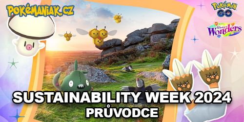 Pokémon GO - Sustainability Week 2024 - průvodce eventem