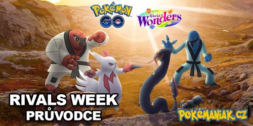 Pokémon GO - Rivals Week 2024 - průvodce eventem