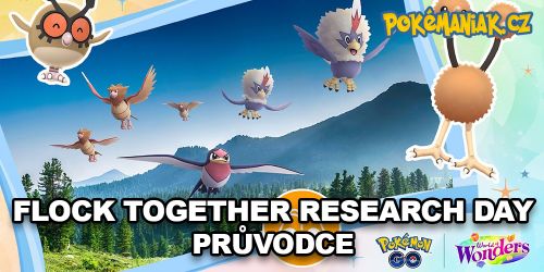 Pokémon GO - Flock Together Research Day - průvodce eventem