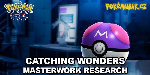 Pokémon GO - Úkoly v Catching Wonders Masterwork Research
