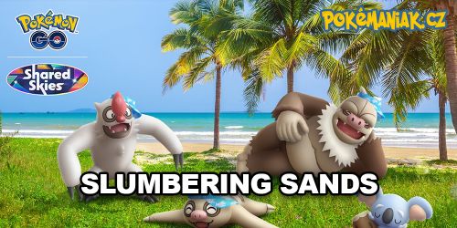 Pokémon GO - Během eventu Slumbering Sands se prospíme na pláži