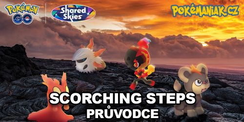 Pokémon GO - Scorching Steps - průvodce eventem