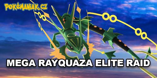 Pokémon GO - Do Elite raidů se chystá Mega Rayquaza