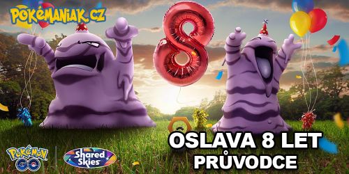 Pokémon GO - Oslava 8 let hry - průvodce eventem