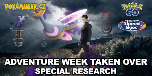 Pokémon GO - Úkoly v Adventure Week: Taken Over Special Research