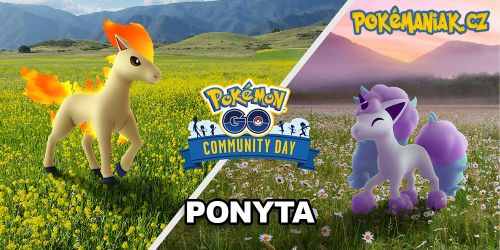 Pokémon GO - Do Community Day se v září 2024 dorazí Ponyta z Kanta i Galaru