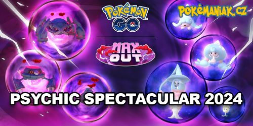 Pokémon GO - Psychic Spectacular 2024 přinese Hatennu a dalšího Dynamax Pokémona!