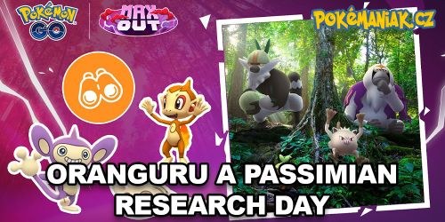 Pokémon GO - Na Research Day dorazí Oranguru a Passimian!