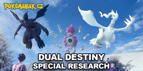 Pokémon GO - Úkoly v Dual Destiny Special Research