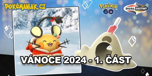 Pokémon GO - Niantic odhaluje první část vánočního eventu 2024