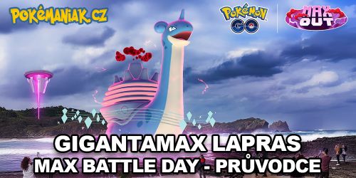 Pokémon GO - Gigantamax Lapras Max Battle Day - průvodce eventem