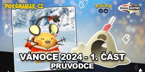 Pokémon GO - Vánoční event 2024 - 1. část - průvodce eventem