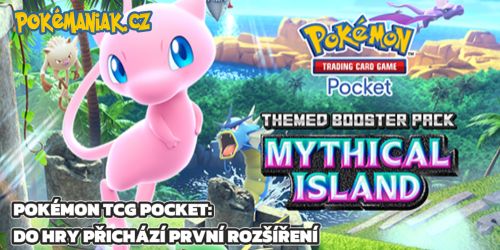 Pokémon TCG Pocket - První rozšíření nás zavede na Mytický ostrov