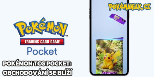 Pokémon TCG Pocket - Obchodování se blíží