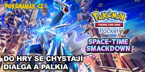 Pokémon TCG Pocket - Do hry se chystají nové booster packy s Dialgou a Palkiou