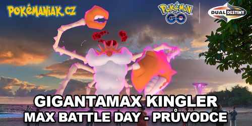 Pokémon GO - Gigantamax Kingler Max Battle Day - průvodce eventem