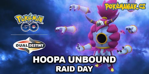 Pokémon GO - Hoopa Unbound dorazí do Raid Day