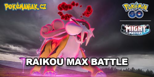 Pokémon GO - Schopnost Dynamaxu během Max Battle Weekend získá Raikou