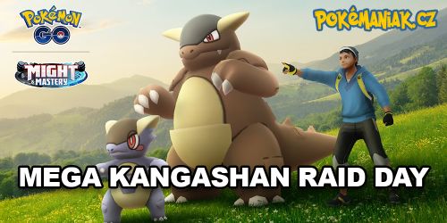 Pokémon GO - Příští Raid Day se zaměří na Mega Kangaskhana