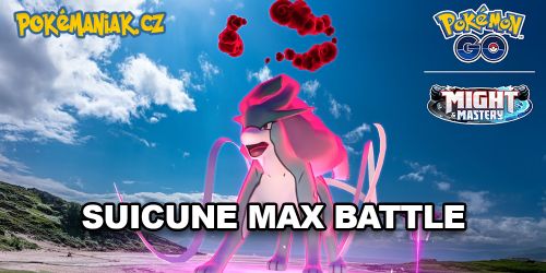 Pokémon GO - Květnový Max Battle Weekend přinese Dynamax Suicuna