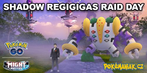 Pokémon GO - V Shadow raidech bude během Raid Day Regigigas