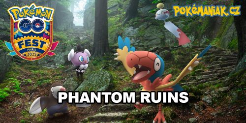 Pokémon GO - Třetí červnový víkend obsadí event Phantom Ruins.