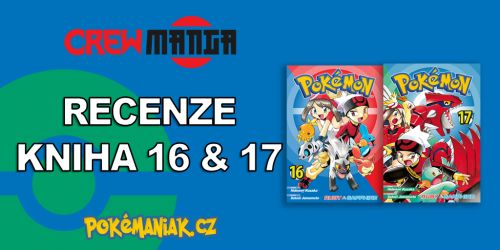 Pokémon Manga - Knihy 16 a 17.