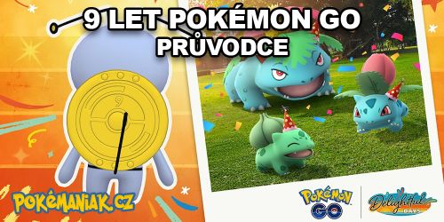Pokémon GO - Oslava 9 let Pokémon GO - průvodce eventem