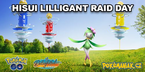 Pokémon GO - Během Raid Day poprvé dorazí hisuiská Lilligant