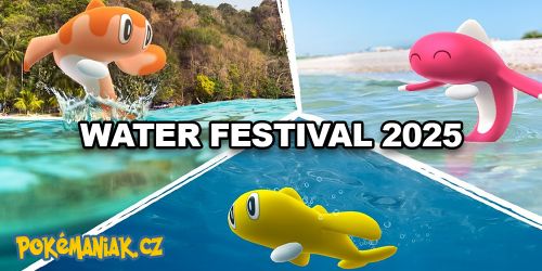 Pokémon GO - Water Festival nám do hry přinese Tatsugiri