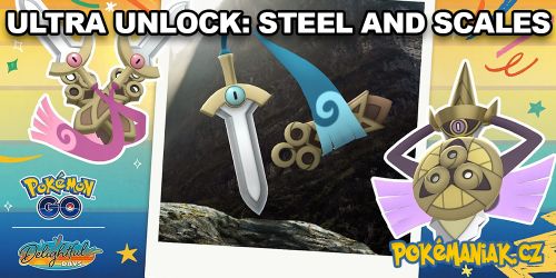 Pokémon GO - Další event Ultra Unlock se zaměří na ocelové a dračí Pokémony