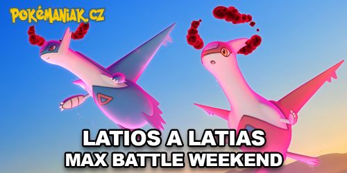 Pokémon GO - Max Battle Weekend přinese Dynamax Latiose a Latiase