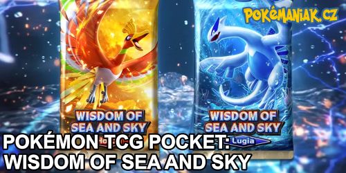 Pokémon TCG Pocket - Do hry přibylo nové rozšíření Wisdom of Sea and Sky a nová funkce obchodu