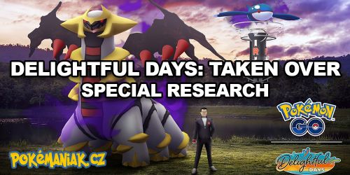 Pokémon GO - Úkoly v Delightful Days: Taken Over Special Research