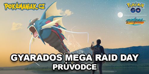 Pokémon GO - Mega Gyarados Raid Day 2025 - průvodce eventem
