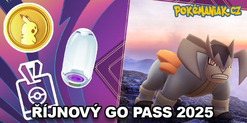 Pokémon GO - Průvodce GO Pass pro říjen 2025 s PokéCoiny