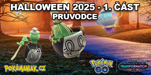Pokémon GO - Halloweenský event 2025 - 1. část - průvodce eventem