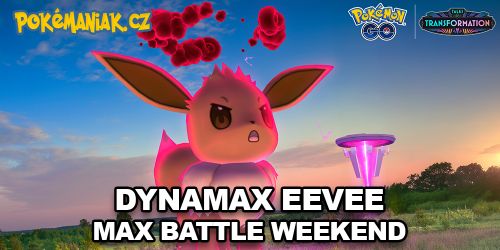 Pokémon GO - Svůj Max Battle Weekend dostane Dynamax Eevee